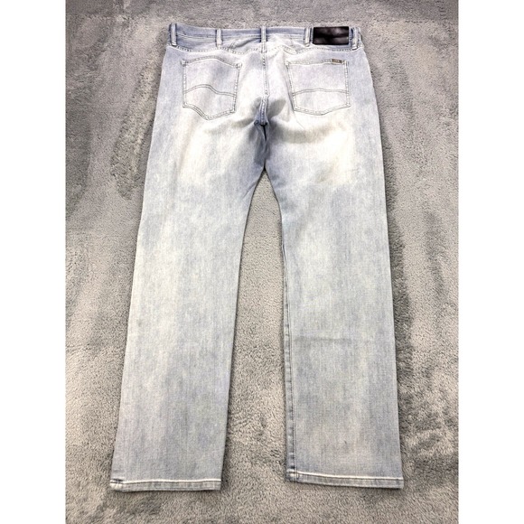 Armani Exchange Jeans Men 40x32‎ Blue Regular Light Relaxed Straight Denim - Picture 5 of 10